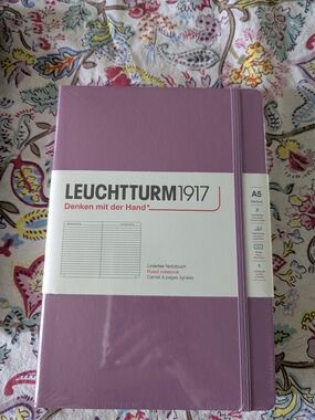 Leuchtturm1917 A5 Lined Notebook - Lavender